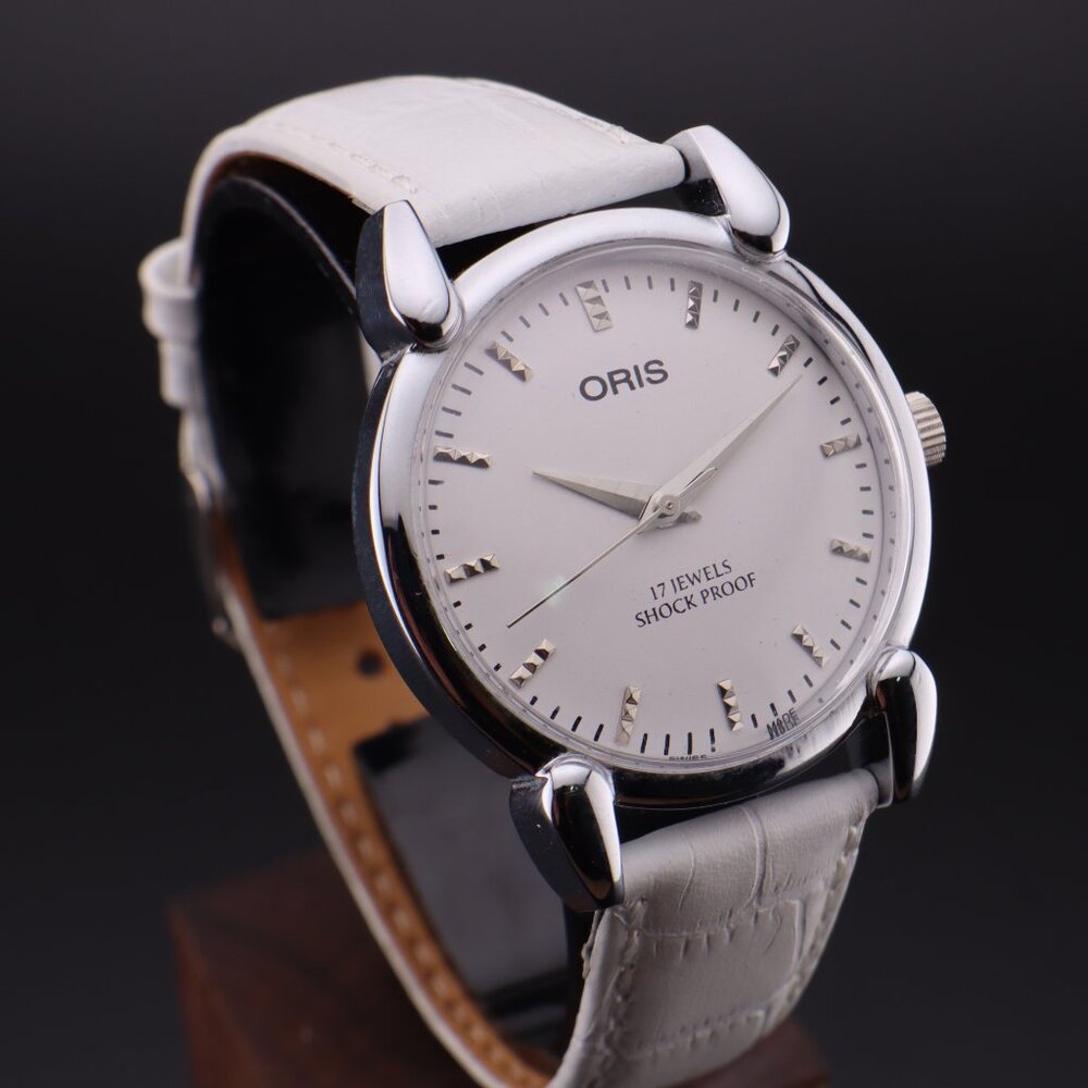 Oris Vintage Swiss 17 Jewels Hand-Wound Mechanical Men's Watch - FREE SHIPPING